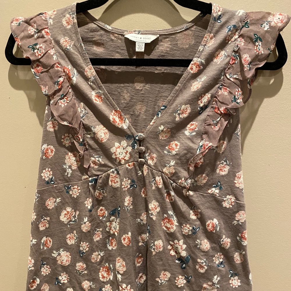 Lucky Brand Floral Top
